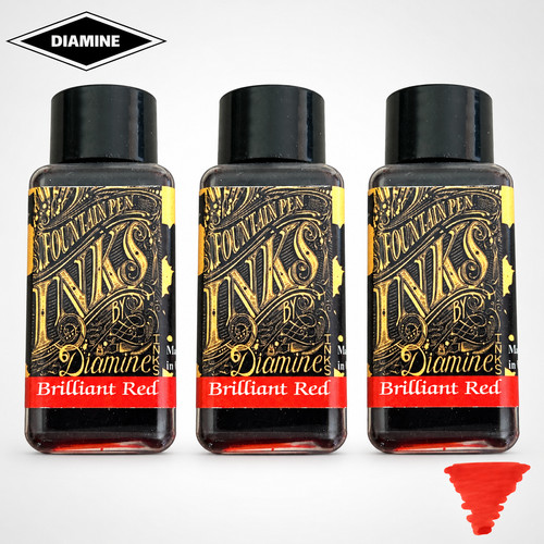 Diamine brilliant red - brilliant, 3