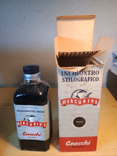 Bottiglia inchiostro - bottiglia, l.