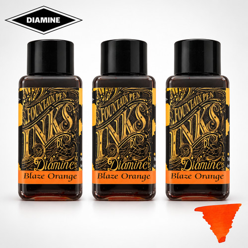 Diamine blaze orange lotto - lotto, 3